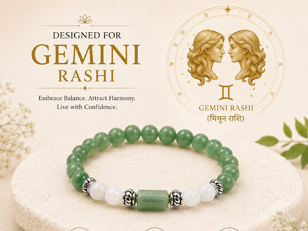 Gemini Rashi Zodiac Bracelet