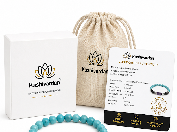 Aquarius Rashi Zodiac Bracelet