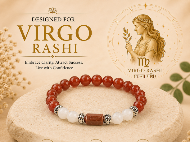 Virgo Rashi Zodiac Bracelet