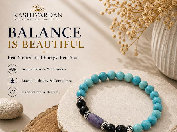 Aquarius Rashi Zodiac Bracelet