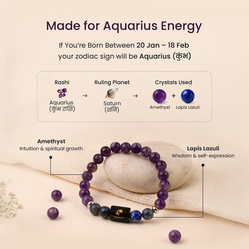 Kumbh rashi bracelet