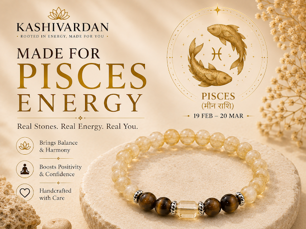 Pisces Rashi Zodiac Bracelet