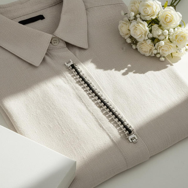 Karungali silver bracelet