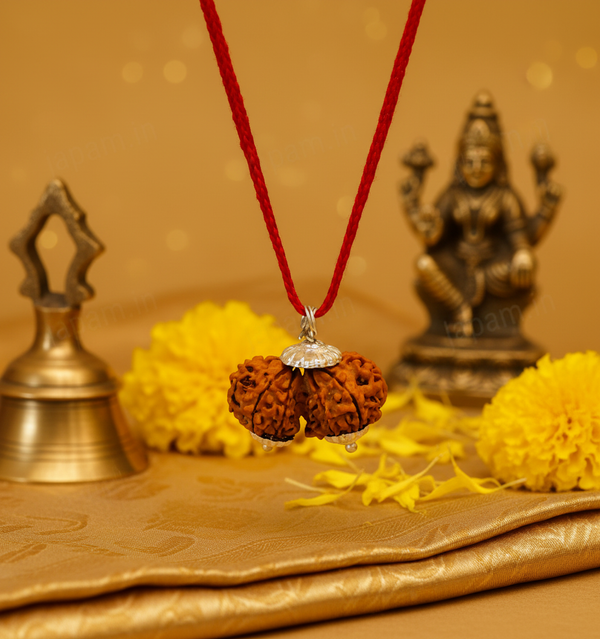 Authentic Gauri Shankar Nepali Rudraksha - Divine unity of Shiva & Shakti By Kashivardan....